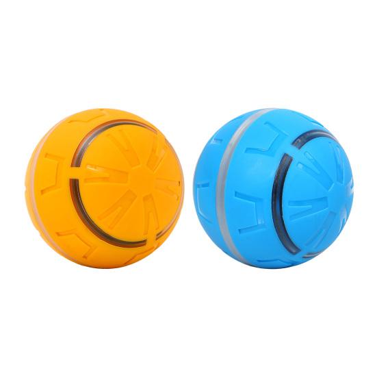 Electric Rolling Ball Dog Toy Smart Automatic Bouncing Ball with LED Light Interactive Touch Activation Moving Ball Toy for Small Medium Dogs