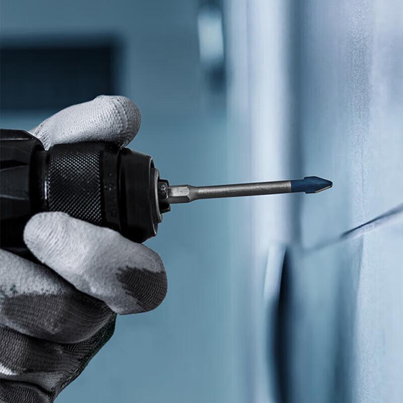 Bosch Little Blue Arrow Hex Shank Tile Drill Bit CN plug (adapter included)