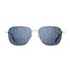 Dior CD Diamond S4U Blue Mirror CD Diamond Pattern Metal Frame Square Sunglasses Men Sunglasses CDDMS4UXT-F2B4