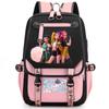 Kpop Hexenjäger Schultasche Cartoon-Druck Campus-Rucksack Hoher Wert Studenten-Tagesrucksack