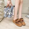 Women Sneakers 2024  Spring And Autumn New   Retro Leopard Print German Training Shoes Women Contrast Flat Casual Shoes Women