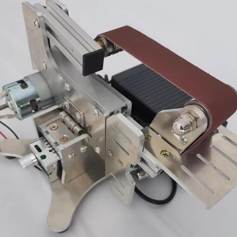 Mini Belt Sander 110V-220V Electric Sander Grinding Sharpening Machine Power Belt Polishing Tool Cutter Edges Sharpener 533X30MM