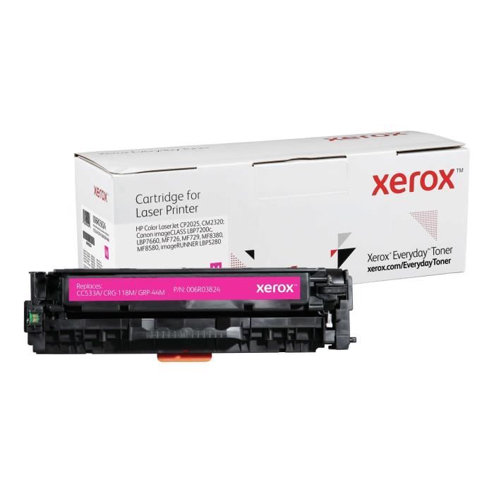 Toner Xerox Everyday Magenta - Équivalent à HP CC533A - CRG-118M - GRP-4