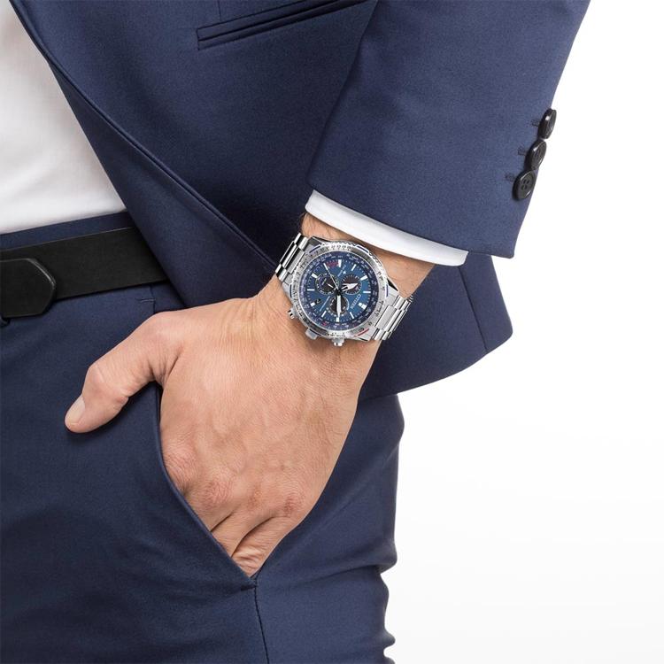 Citizen Ecology Drive Collection Light Powered Quartz Movement Stainless Steel Strap Watch CB5000-50L
