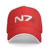 Mass Effect N7 Baseball Cap Cute Hat Baseball Cap Women Unisex's
