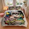 3pcs Dragon Ball Z Duvet Cover Set, 1 Duvet Cover + 2 Pillowcases (No Insert), High-Definition Print, Home & Dorm Set Yy251208075