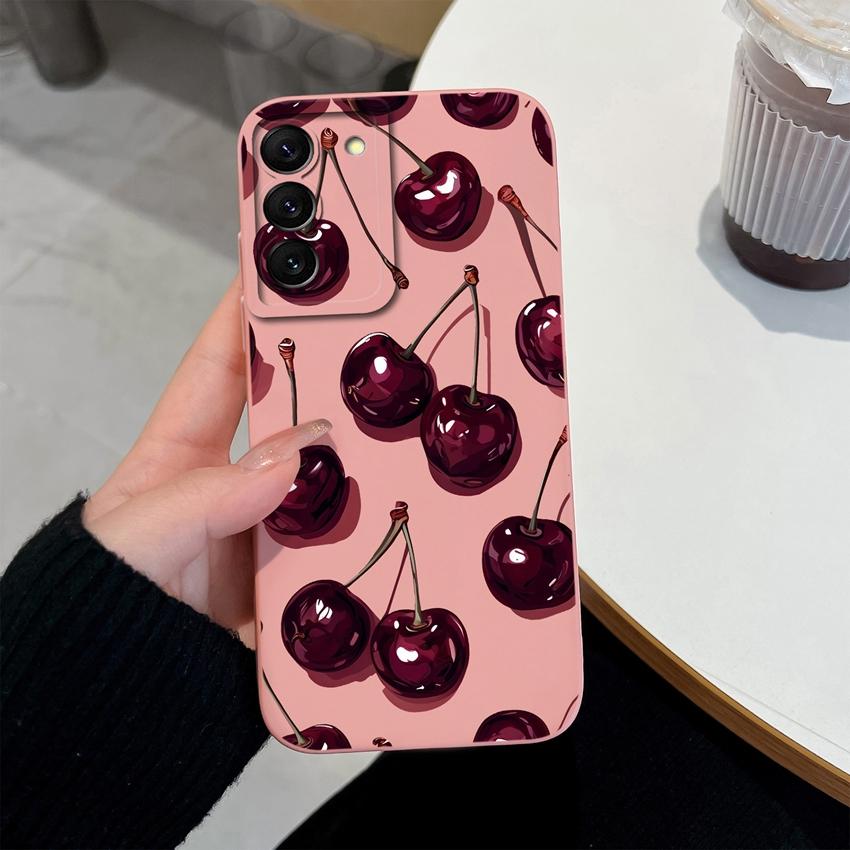 New Case For Samsung Galaxy S22 S21 S20 Ultra Plus FE Vibrant Cartoon Phone Shell Full Coverage Anti Fingerprint Soft Cover For Samsung Premium Bumper