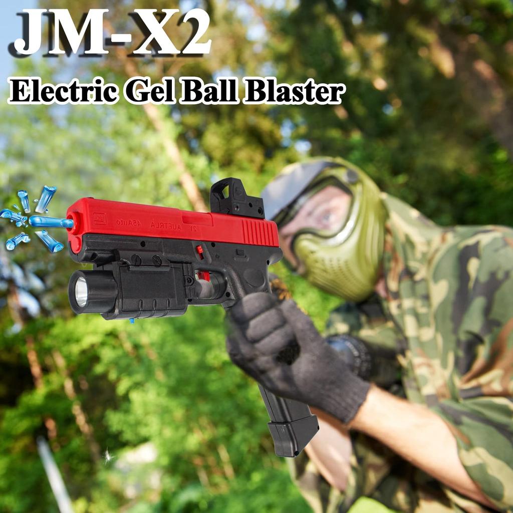 Gel Ball Blaster, Electric Splatter Ball Blaster Suitable For Backyard Fun And Outdoor Team Shooting Games.Birthday Gifts For Boys And Girls Over 12+