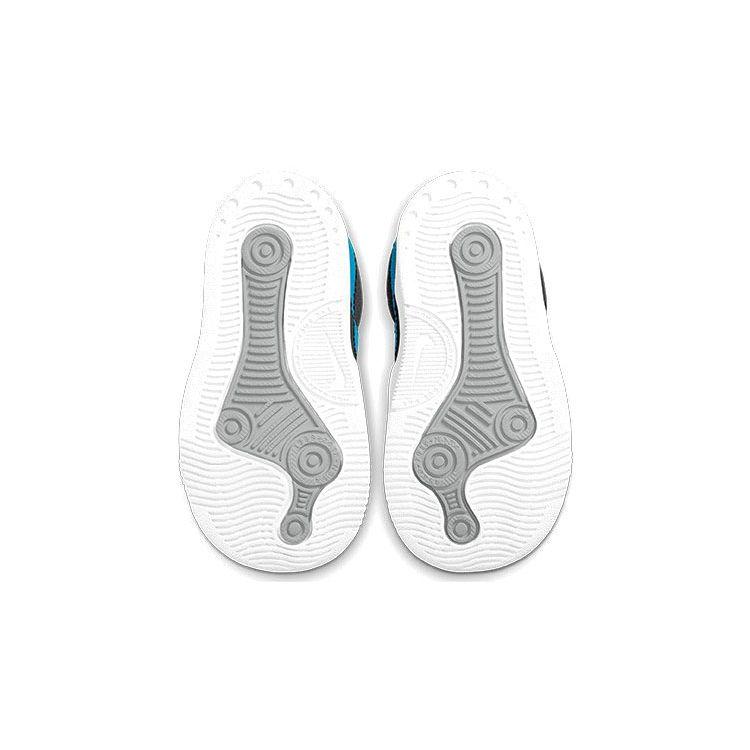 Nike Squash Type Comfortable Versatile Non-Slip Shock Absorbing Wear-Resistant Low-Top Sneakers Baby Sneakers Gray Black Blue CJ4121-003