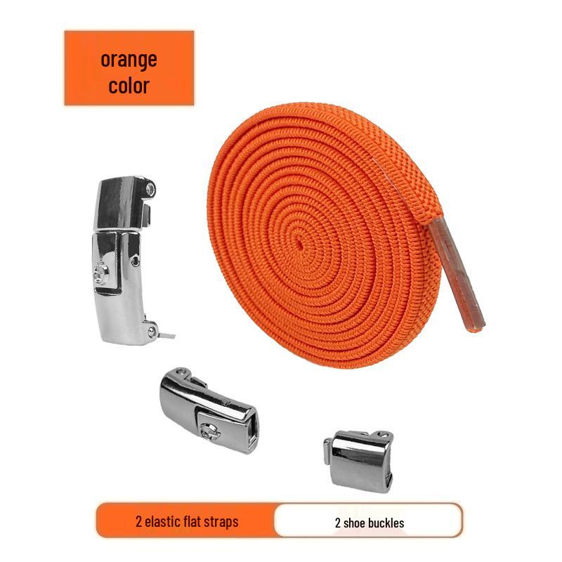 8mm Elastische Schnürsenkel-Schnalle ohne Binden für Herren und Kinder