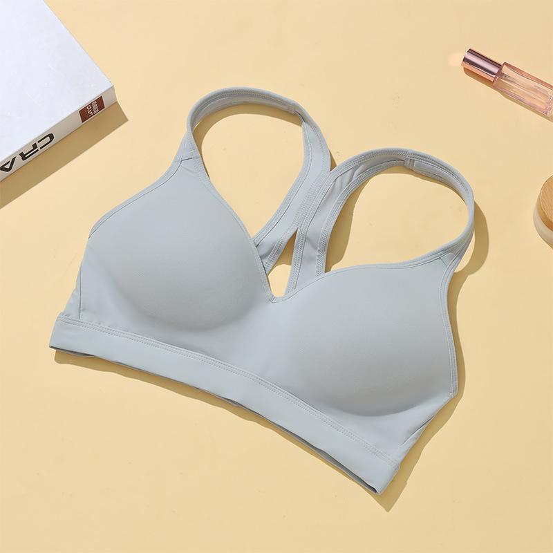 Sports Back Beauty Underwear Seamless Breathable Women's Bra Small Chest Non-empty Cup No Wire Bra