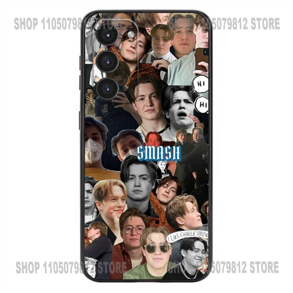 Actor Kit Connor Phone Case For Samsung Galaxy A32,21s,22,31,52,53,72,73,Note20,8,9,10 Soft Silicone Black Cover