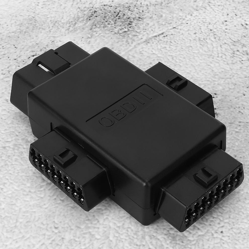 OBD 1 Male to 3 Female Adapter 16Pin Connector Plug Universal Diagnostic Tool