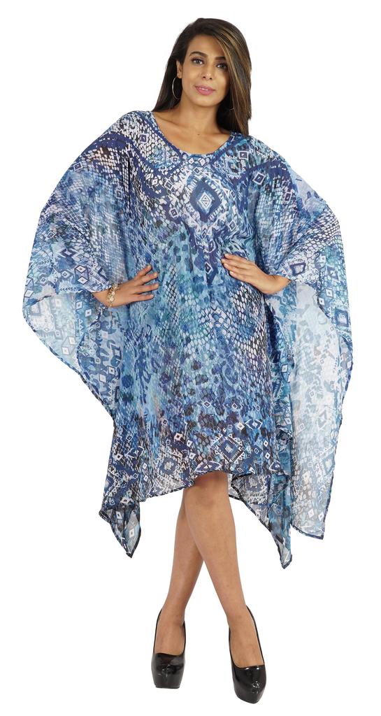 Moomaya Summer Bikini Cover Up Kaftan For Womens Sexy Sheer Swimwear Caftan Beach