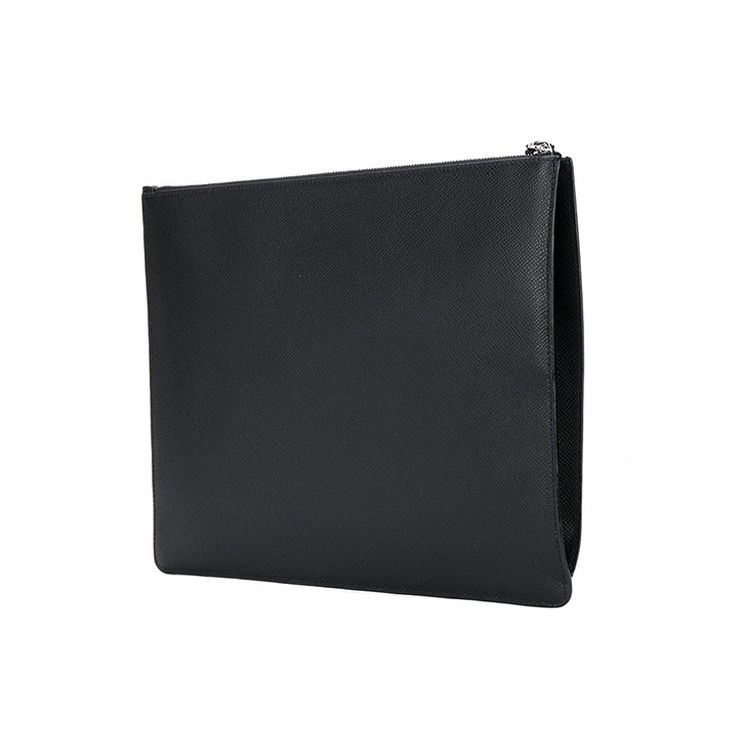 Bally Red And White Striped Minimalist Business Casual Logo Commuter Leather Wallet Clutch Regular Men Wallets Black 6232052