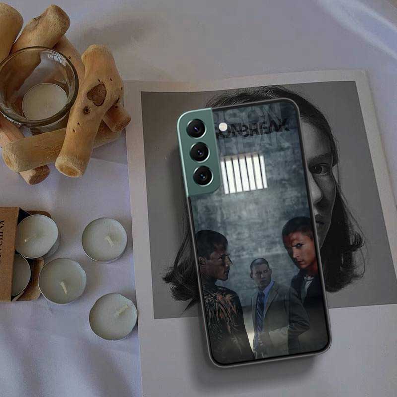 Prison Break TV Series Phone Case For Samsung Galaxy S22 S25 Ultra S21 S10 Plus S26 Edge S20 S23 S24 FE Cover Silicone Soft