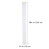Decor Children's Room Hanging Ruler Height Growth Chart Removable Canvas Wall Baby