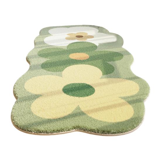 

Коврик для пола Ультратонкие синтетические волокна Быстрая очистка Уход Ковер для зоны 40x120cm C