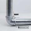 HNYH Hot-Dip Galvanized 90 Degree Female Elbow