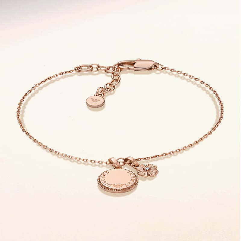EMPORIO ARMANI Brass Bracelets Women's Rose Gold EGS3278221