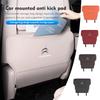 Car Anti-kick Pad Leather Seat Back Protector Anti Scratch Mat For Jumper Celysee Cactus Picasso Aircross Saxo Grand