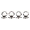 M6 Thread Size Track Mount Eyelets 4PCS Set Tie Down Rings Rail Mount Eye Bolt  For Tents