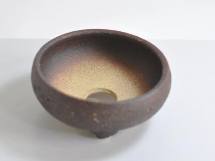 5 Ghivece Bonsai Ceramice pentru Fier cu Pietre și Include Repotarea 15cm Lățime x 6cm Înălțime Nu. Shigaraki-yaki Flori sălbatice, Pietre, Kit,