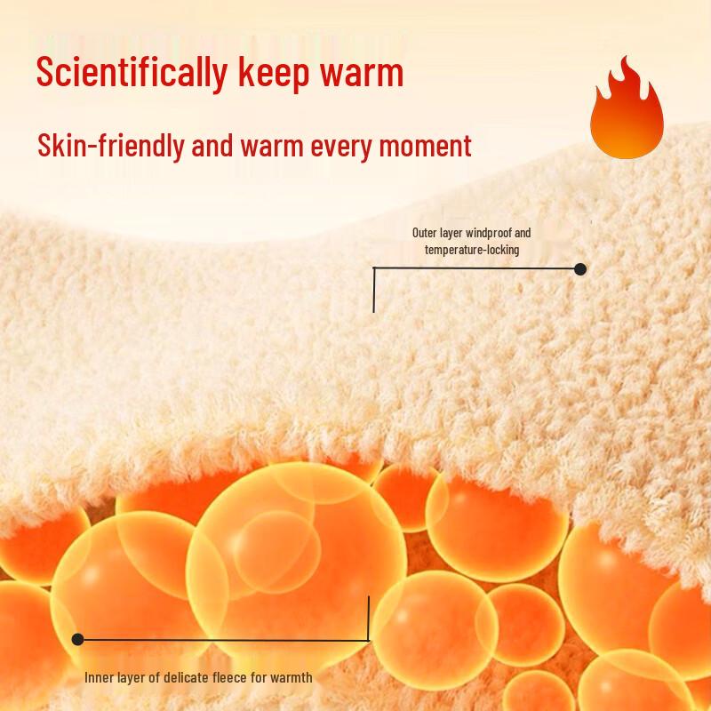 JEANSWEST Women's Lambswool Lined Hooded Sweatshirt