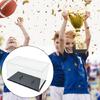 Softball Basketball Holder Box for Organization & Showcases, Football Display Case, Acrylic Clear Display Box with Stand
