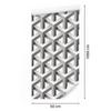 3D Geometric Pattern Wallpaper for Living Room and Bedroom 50x1000