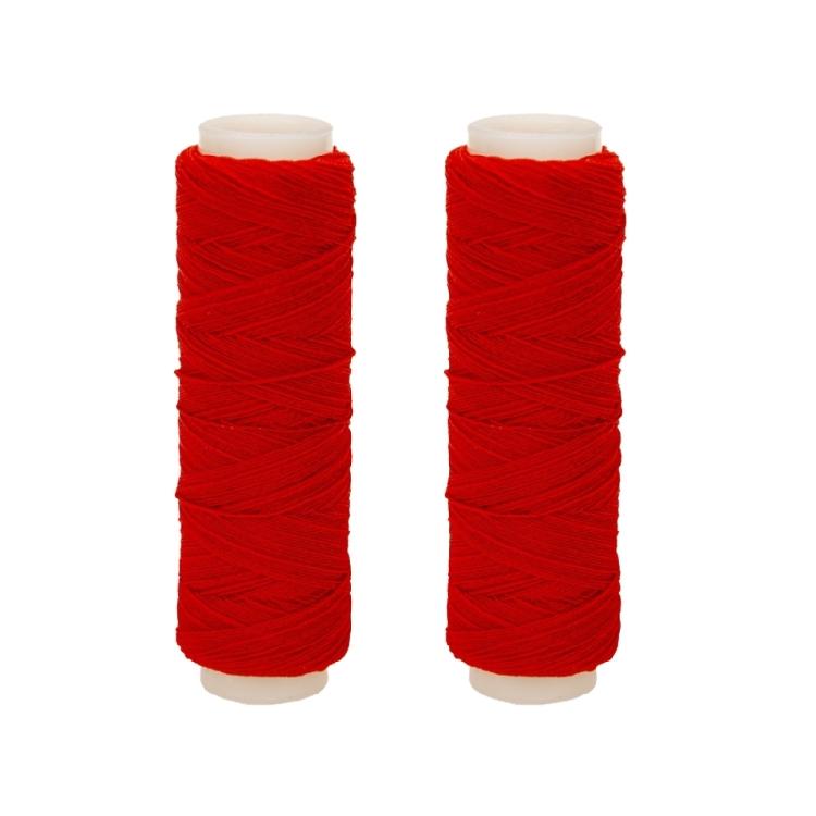 

Professional Fishing Baits Line 2 Roll Set Flexible Nylon Thread For Easy Lures Binding Harsh Environment Survival Tested красный