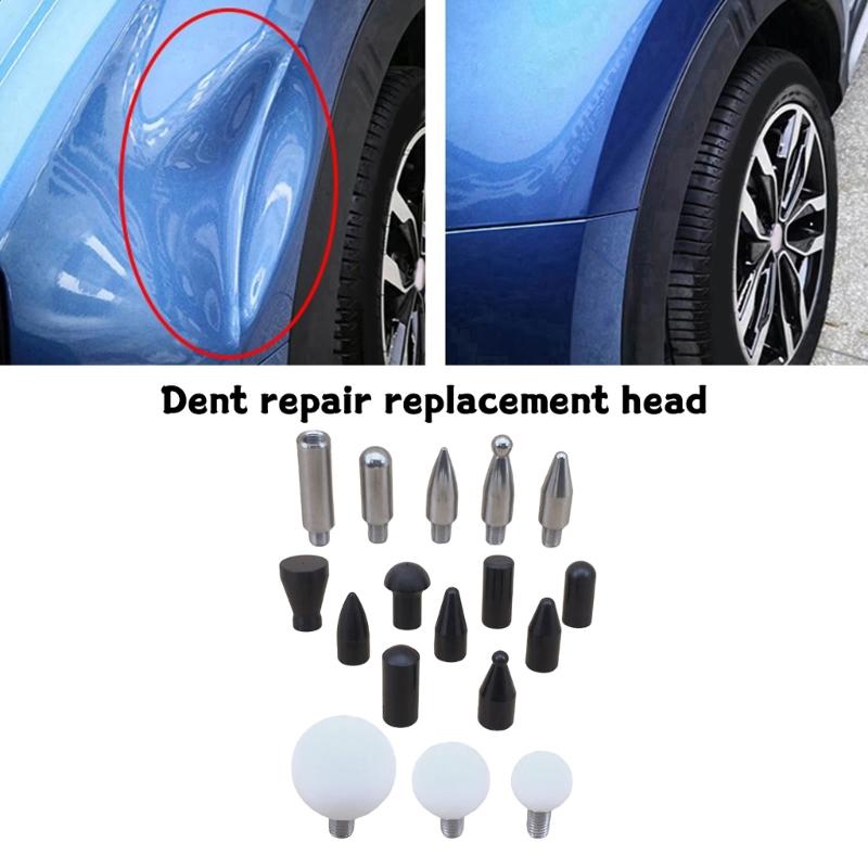 Car Body Paint Dents Repair Tool Tap Down Pen Head Lightweight Knocking Down Tip Car Dent Removal for Door