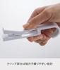Yamazaki Jitsugyo 5491 Rotating Hanging Clip, Set of 4, White, Approx. 1.7X3.1X12.2cm (per Piece), Tower, Easy To Grip, Can Rotate 360 Degrees,