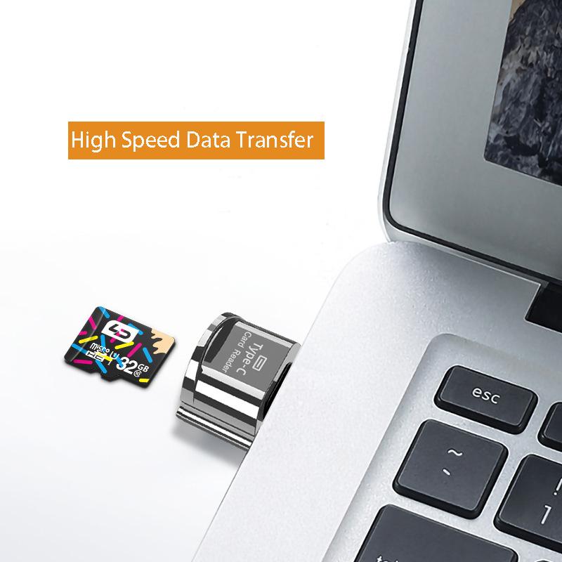Type C Micro USB SD TF Card Reader Phone Tablet Data Viewer External Converter for Macbook Notebook Laptop Memory Card Adapter
