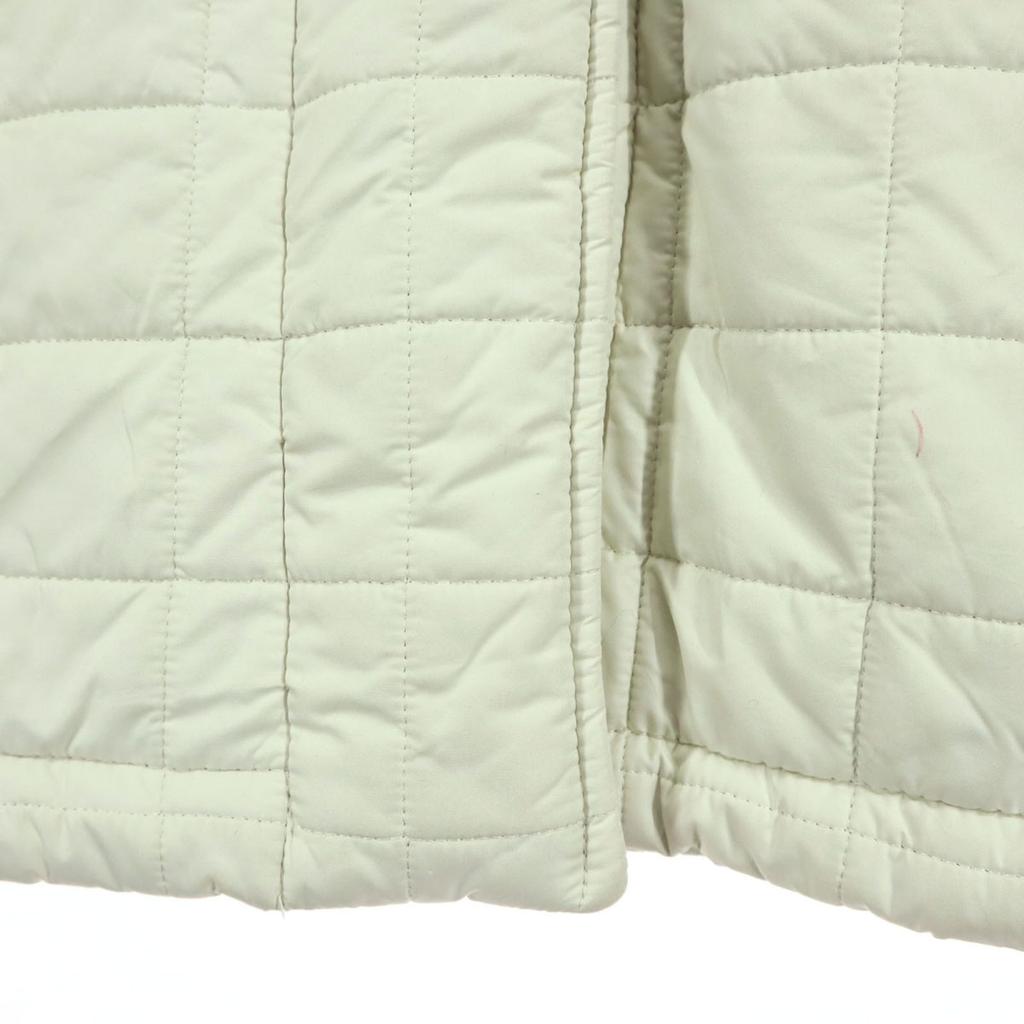 Mackintosh Made In the UK Long Sleeve Quilted Coat 34 White Women Used