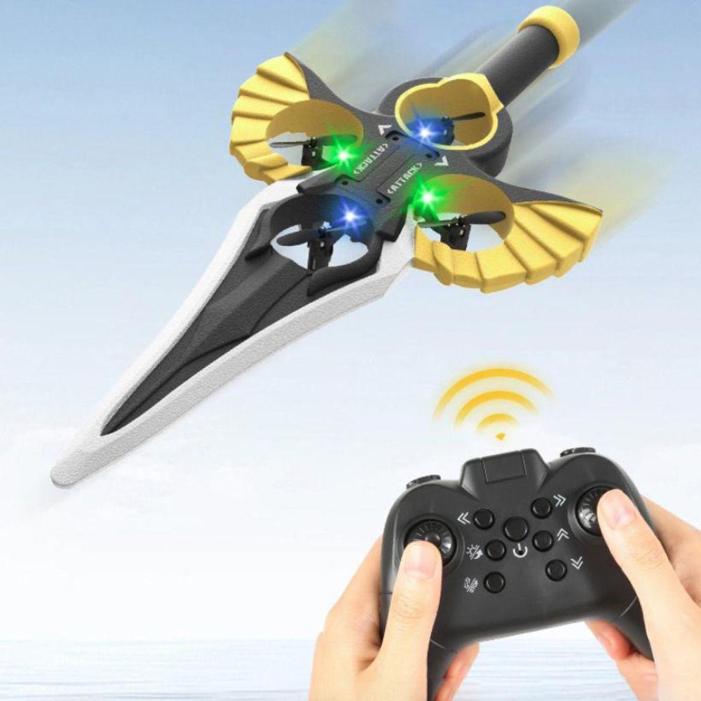 Gravity Sensing Four Motor Helicopter Toy Obstacle Avoidance Plane  Parent-child interaction