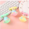 Colored Candy Press Type Rotating Gyroscope With Lighting Function Toy Children