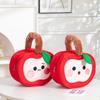 Polyester Water Resistant Apples Designs Bag Spacious Organizer for Organizing Makeup Sweets Travel Essential