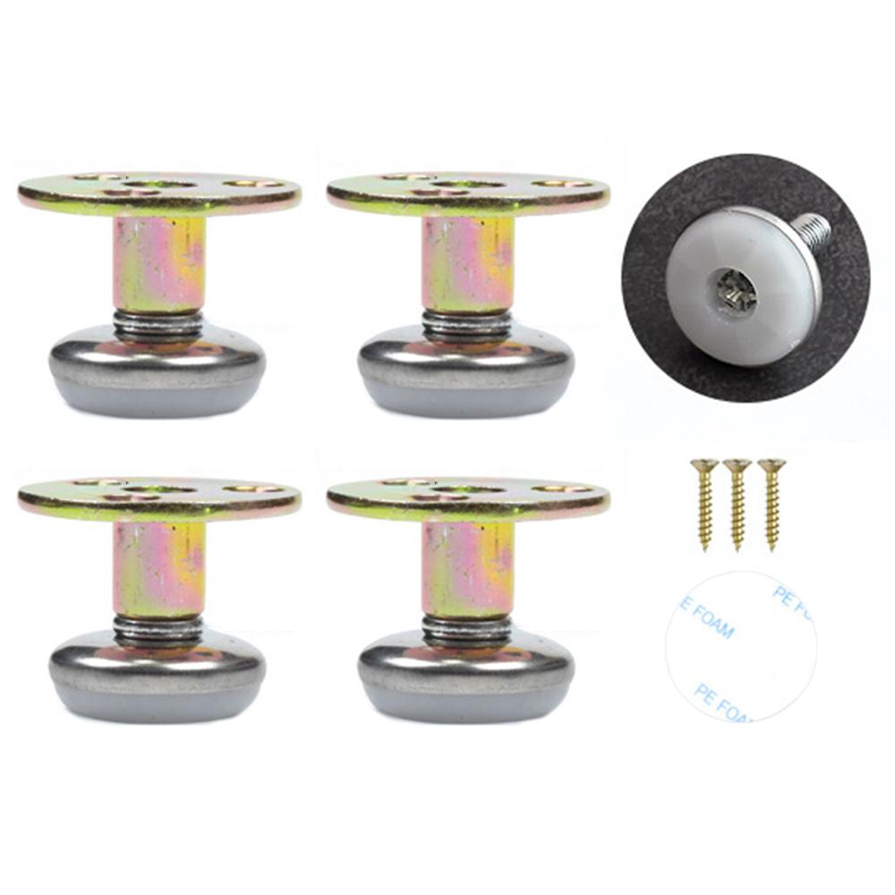 

No. 2 4Pcs Furniture Leg Risers Adjustable Height Increasing Pads For Table Bed Chair Legs Elevators No Drilling Required A
