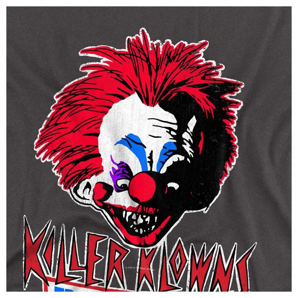 Killer Klowns From Outer Space Unisex Adult Rough Clown Long-Sleeved T-Shirt