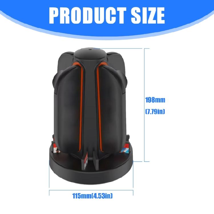Charging Cradle Dock Station Professional Gamepad 4 in 1 Charging Base Accessories for Game Controller Accessories