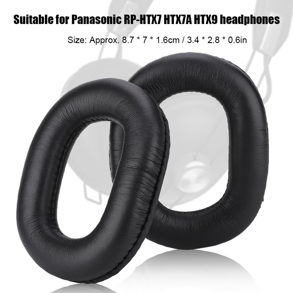 Replacement Ear Pads Sponge Cushion Headset Cover Fit for Panasonic Rp hTX7 HTX7A HTX9