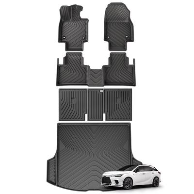 For Lexus RX 2023 2024 TPE 3D Car Floor Mats Cargo Liner Trunk/Backrest Pad Waterproof Left Rudder