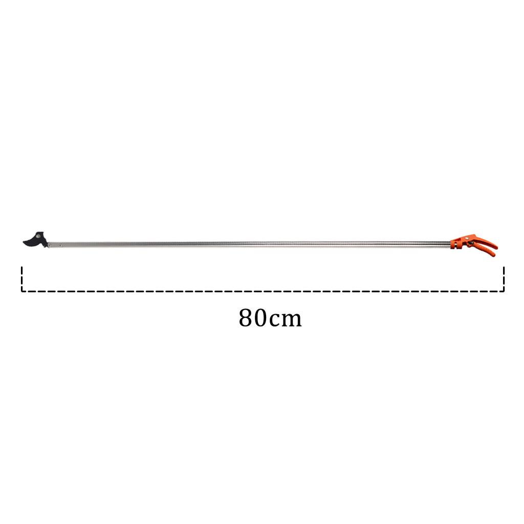 Baumschere mit langem Griff aus strapazierfähigem und leichtem Aluminiummaterial, geeignet für Gartenschnitt