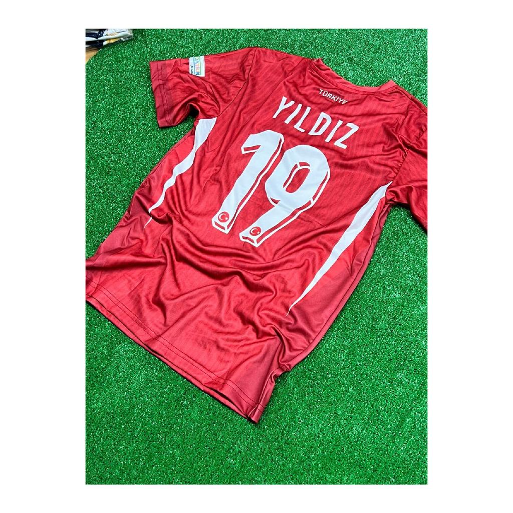 Kenan Yldzz Trkiye Euro 2024 Kids Jersey Set Of 4 (red) 4870