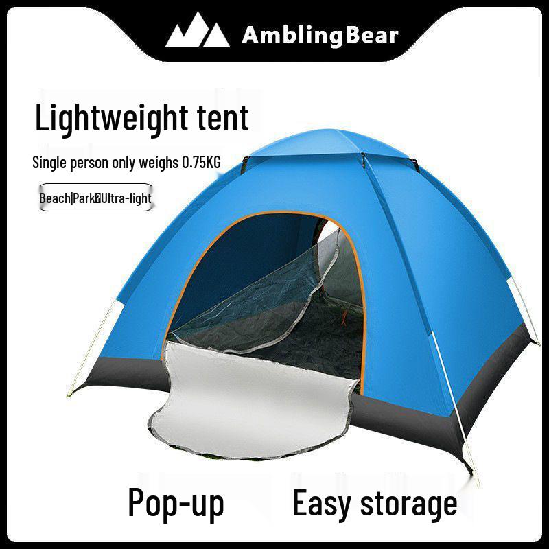 Portable Automatic Folding Tent for Camping, Hiking, and Beach