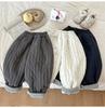Boys Thick Sherpa Lined Straight Leg Warm Winter Pants for Toddlers