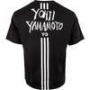 Y-3 Letter Print Crew Neck Short Sleeve T-Shirt Unisex T-Shirts Black DY7217