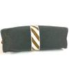 HERMES H logo Jimet GM Pouch Bag Makeup Multi Pouch Clutch bag gray/Yellow