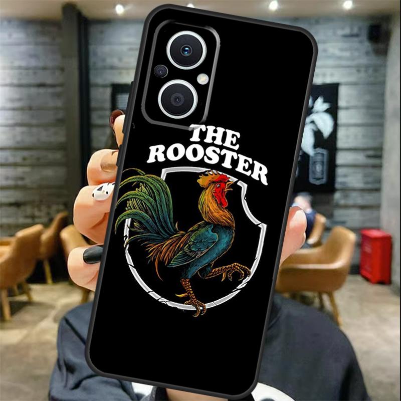 

Cock Rooster Chicken Case For OPPO Reno 13 13F 12 F 11 8T 7 8 10 Pro OPPO Find X8 X6 Pro X3 X5 Lite Cover Coque For OPPO Find X8 Pro